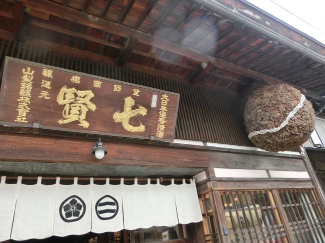 小淵沢の「井筒屋」でうなぎを食べた後<br />台ヶ原宿によっていきました。<br /><br />台ヶ原宿は甲州街道四十四次の40番目の宿場町で<br />日本の道百選にも選ばれている宿場道跡です。<br /><br />ここで有名な建物が「山梨銘醸七賢」と「金精軒」<br />この2軒に行きました。