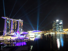 キラキラヒカル☆*:.｡. シンガポール☆彡【富の噴水とマリーナ夜景、マーライオンにご挨拶～帰国編】 