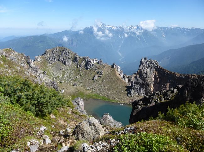 焼岳登山（中の湯～上高地）