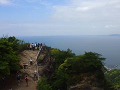 千葉・南房総旅行記★初夏の鋸山で地獄のぞきを独占+田植え時期の大山千枚田