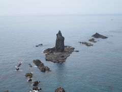 孤高の積丹半島カムイ岩