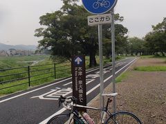 2014年07月　一般府道京都八幡木津自転車道線（京都市～京都府木津町、45キロ）をサイクリング
