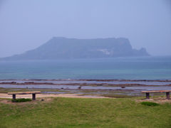 初めての海外の山登り　　済州島　 城山日出峰(182ｍ)