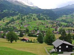 山と湖に囲まれた初夏のスイスは最高　その２　グリンデルワルト