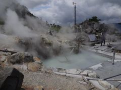 箱根は曇り＆雨。富士山は見られなかったが、いい避暑になった。