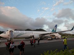 UA特典マイルでクック諸島ラロトンガへ③NZニュージーランド航空でシドニー⇒ラロトンガ搭乗記