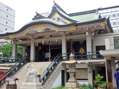 日本の旅　関西を歩く　大阪市の難波神社（なんばじんじゃ）周辺