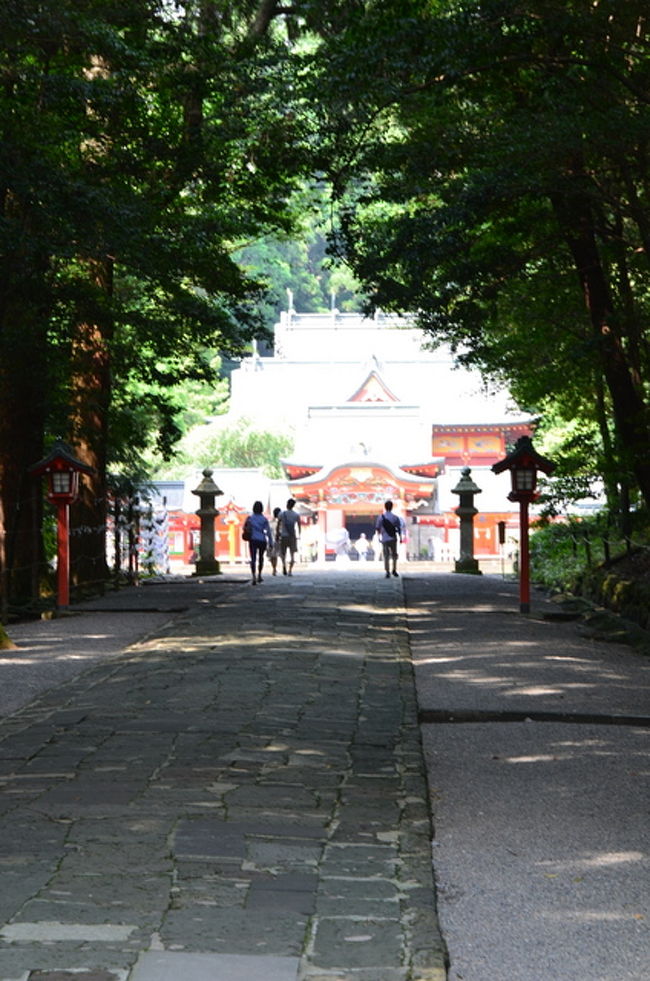 マイル消化の鹿児島の旅　　１日目　仙巖園～霧島神宮～霧島丸尾温泉