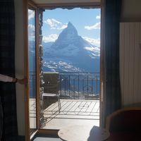 2014年　初スイス　ハイキングの旅 　４日目後半（憬れの３１００クルムホテル　ゴルナーグラートへ）
