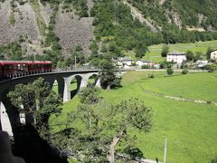 スイスの旅 2014 17/17　　　レーテッシュ鉄道ベルニナ線乗車と周辺の景観観光、　帰国