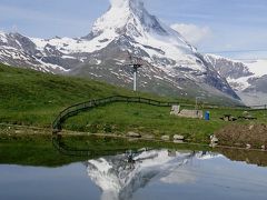 スイスの旅 2014　５/17　　スネガ展望台　マッターホルン観光