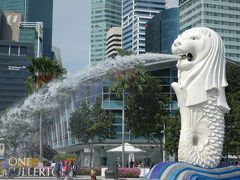 2, 初シンガポール　シャングリ・ラ　バレーウィング：マーライオンを見に行く！