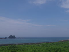 島根　今夏ラストの海？  折居海水浴場　／　浜田市世界こども美術館