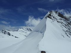 スイス　ハイキングの旅　VOL.６（ユングフラウヨッホ・スフィンクス展望台と雪上ハイキング）