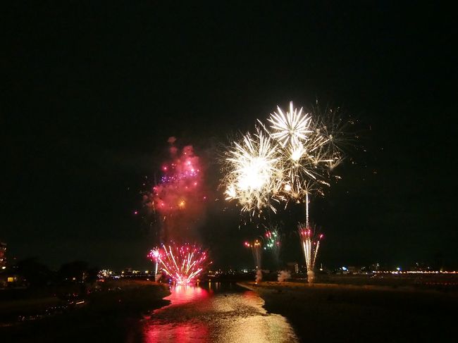 ２０１４年８月２日から３日にかけて長良川花火と岐阜城見学に行ってきました。<br /><br />場所は、岐阜の金華山、岐阜城のふもと。鵜飼で有名な長良川河畔。<br /><br />三万発の花火と３０万人を超える来場者は圧巻のスケールです。<br /><br />翌日は岐阜城、日本三大仏　岐阜大仏殿、鵜飼ミュージアムを見学して帰路につきました。