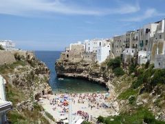 真夏の優雅な南イタリア旅行　Napoli×Puglia♪　Ｖｏｌ６９（第６日目昼）　☆ポリニャーノ・ア・マーレ（Polignano a Mare）：旧市街を優雅に散歩♪