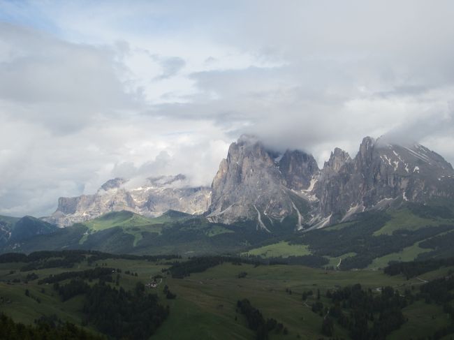 2014年オーストリア・イタリアの旅　№6　　＊＊＊ Sasso Lungo から Alpe di siusi へ＊＊＊