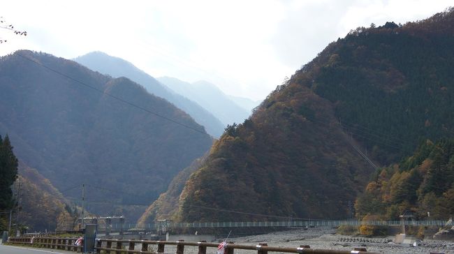 女帝の奈良田温泉から身延山そして下部温泉そして猿橋の大月まで