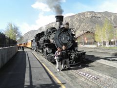 ２０１４年GWアメリカグランドサークルとニューメキシコ砂漠の温泉。。。その４「蒸気機関車でデュランゴからシルバートンまで」