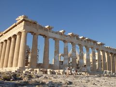 大混雑だが、朝一番は空いていたパルテノン神殿（ギリシャ本土とエーゲ海その３）