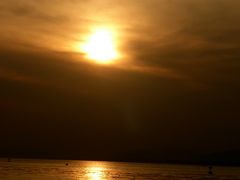 日本海周遊旅情2014’03宍道湖の夕日