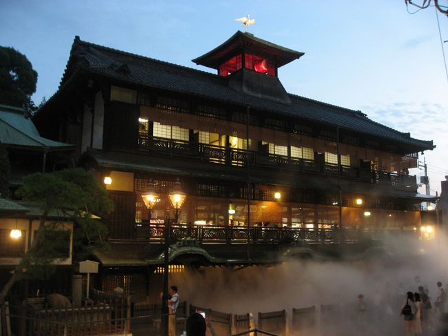 ’１４　夏の四国ローカルグルメ旅１１　愛媛：伊佐爾波神社～道後麦酒館～道後の町屋～道後温泉本館（霊の湯二階席）～椿の湯