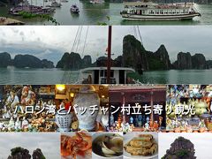 ベトナム、ハノイ・ダナン・ホイヤンの旅 ７ -HIS ハロン湾とバッチャン村立ち寄り観光ツアー体験-