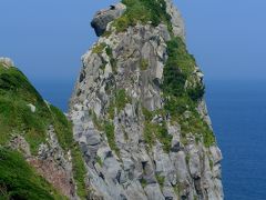 2014.7福岡出張・壱岐日帰り旅行2-ジェットフォイルで壱岐に．タクシーで猿岩，黒崎砲台跡