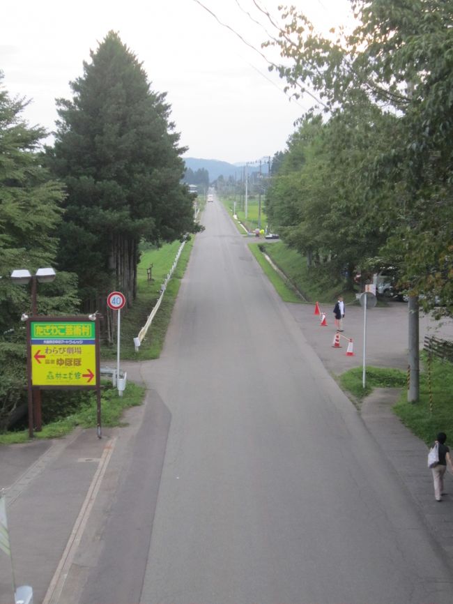 　墓参りの帰路は、わらび座で有名な仙北市の田沢湖芸術村内にある温泉ゆぽぽに宿泊することになりました。お盆の時期は、どこの宿泊施設も予約を入れるのが大変で、案の定、男鹿温泉郷などの名だたる温泉地では、４人１部屋のプランを取ることができなかったためです。<br />　それに、下心があって、あわよくば翌日、近くにある抱返り渓谷に行きたいという思いもありました。<br /><br />　でも、変な下心はやはり駄目ですね。翌日は朝から雨模様で、結局抱返り渓谷は見ることができず、駐車場までで諦めました。<br />　その代わりといえばなんですが、泊まった日の夜に温泉のすぐ近くで盆踊りや花火大会があり、花火を間近で見ることができました。<br />　花火の写真にも初めて挑戦しましたが、普通のデジカメで普通に撮ったのでは、なかなかいいシーンが撮れないことがわかりました。まあ、何コマかご覧になってください。<br />　いつか、引き出しの奥で眠っているデジタル一眼レフで傑作を紹介できるよう、精進に努めます！！