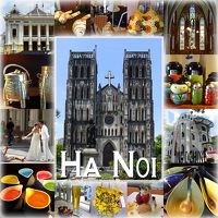 ベトナム、ハノイ・ダナン・ホイヤンの旅 ８　-ハノイ大教会周辺を散策、ファニーでアイス休憩、ソフィテル　レジェンド　メトロポール　ハノイ も見学-