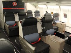 ターキッシュ エアラインズ　ビジネスクラス搭乗記　トルコ航空･Turkish Airlines･TK　（2014/8　イスタンブール・ミコノス・ギザ・香港①）