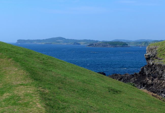 2014.7福岡出張・壱岐日帰り旅行7-岳ノ辻展望台，鬼の足跡，帰京