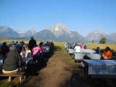 2014年グランドティトン国立公園③2日目 その１　Breakfast　Lake Cruise