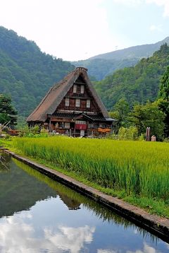 2014.8氷見，白川郷，五箇山ドライブ4-五箇山菅沼合掌造り集落，民俗館，塩硝の館