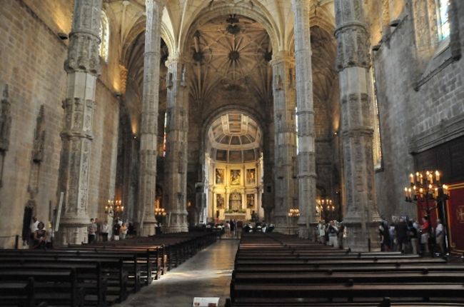 2012年ポルトガル・パリ旅行記　第25回　リスボン観光　壮麗なジェロニモス修道院を見学