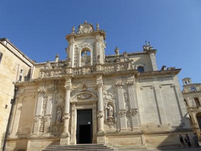 真夏の優雅な南イタリア旅行　Napoli×Puglia♪　Ｖｏｌ２１０（第１１日目午後）　☆レッチェ（Lecce）：優雅な教会「Duomo」を鑑賞♪