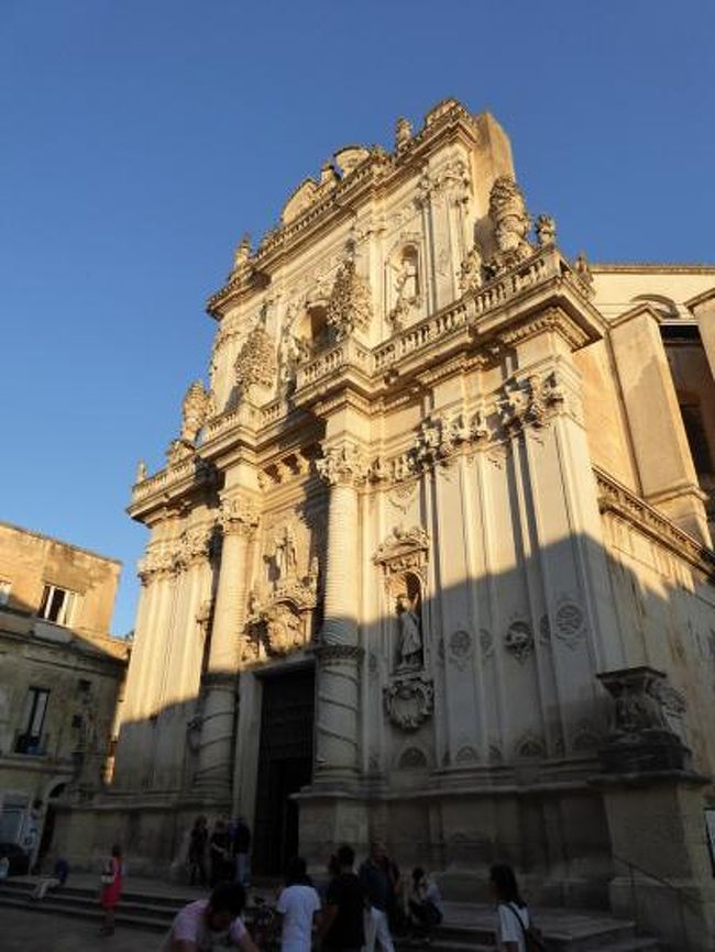 真夏の優雅な南イタリア旅行　Napoli×Puglia♪　Ｖｏｌ２１５（第１１日目夕）　☆レッチェ（Lecce）：黄昏の「Piazza del Duomo」とメインストリートを優雅に歩く♪