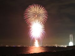 旅するイルカ♪　大阪　泉佐野　りんくう花火チャレンジへ