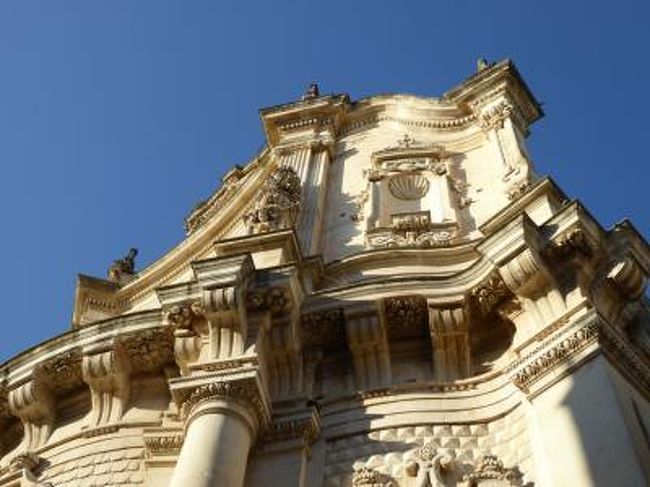 真夏の優雅な南イタリア旅行　Napoli×Puglia♪　Ｖｏｌ２２９（第１２日目夕）　☆レッチェ（Lecce）：黄昏のレッチェを歩く♪緩やかなカーブの傑作Chiesa di San Matteo♪