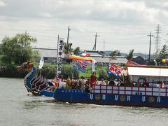 12年に一度の鹿島神宮御船祭り（茨城）