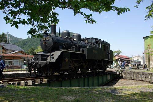 若桜鉄道の動くSL（山陰～琵琶湖3）』八頭・若桜・智頭(鳥取