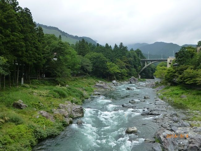 今年の夏は<br />どこにも行ってなーい！！<br /><br />わたしが「どっかいきたーい」と騒いでいると<br />旦那がこの夏のテーマを提案してくれた<br /><br />「川下りがしたいんだけど」<br /><br /><br />ほうほう！！<br /><br />川下り　検索　ポチっ<br /><br />『長瀞　舟下り　愛犬も一緒に』<br /><br />私　「ねぇねぇ　マロ（愛犬、おっきめ小型犬）も連れて乗れるよ！」<br /><br />旦那「あ～～　それじゃなくてさーーー」<br /><br />私　「川下りでしょ？」<br /><br />旦那「うん。でも舟じゃなくてさーー」<br /><br /><br />なんともまったりと検索は続き<br />長瀞にするか奥多摩にするか。。。<br />愛犬マロのお留守番の時間を考えて<br />今回は「奥多摩」にお出かけしてきました。<br /><br /><br />