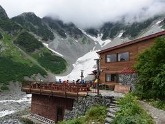 涸沢・穂高の山　（穂高岳山荘～涸沢岳往復～ザイテングラード～涸沢小屋～涸沢カール～横尾山荘）３日目