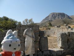 グーちゃん、ギリシャへ行く！（お山の上のミケーネからは絶景が！編）