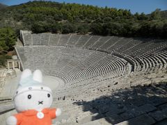 グーちゃん、ギリシャへ行く！（エピダウロス劇場での○○ショー！？編）