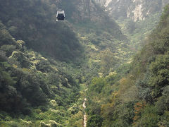 2013年中国新疆放浪記015・華山編二日目その５～完成したての西峰纜車！