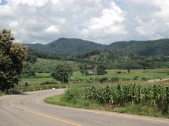 ★バイク旅 2014.9★　パヤオの町々（２）ポン・プーサーン・チェンカム