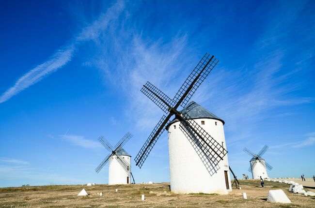 スペイン・ローマ遺跡巡りの旅【８】ラ・マンチャの風車は期待以上 (2013/11/2)