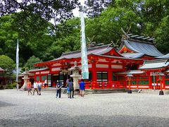 ぱしふぃっくびいなす号で姫路・別府・熊野・瀬戸内海クルーズ・熊野速玉大社・昼食・出港