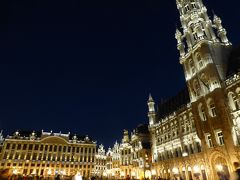 5日目　ブリュッセルで街歩きを堪能　グランプラスの夜景は格別